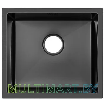 Кухонная мойка ARFEKA ECO AR 450x450 BLACK PVD NANO